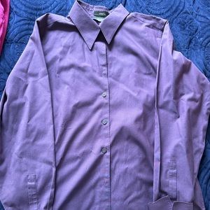 Purple Eddie Bauer button up